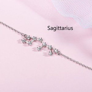 925 Sterling Silver Zodiac Bracelet-Sagittarius